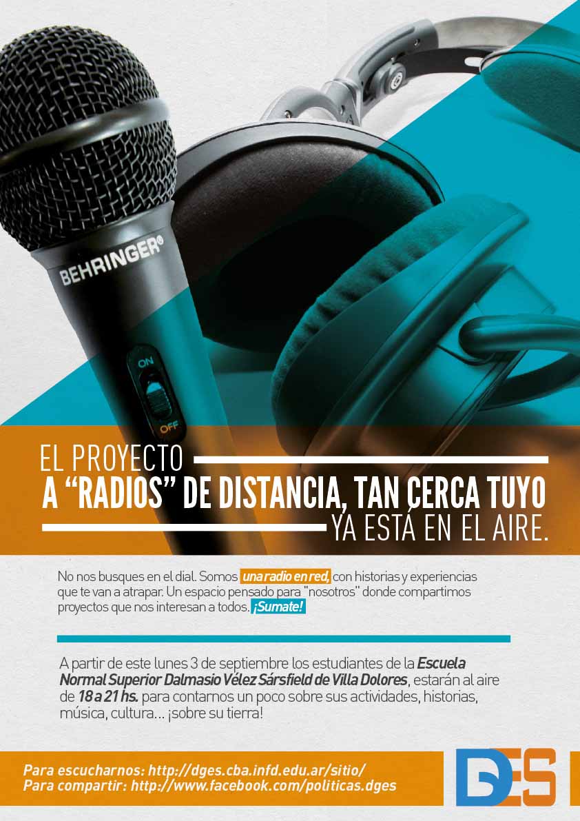 Afiche Promocional Radio Villa Dolores
