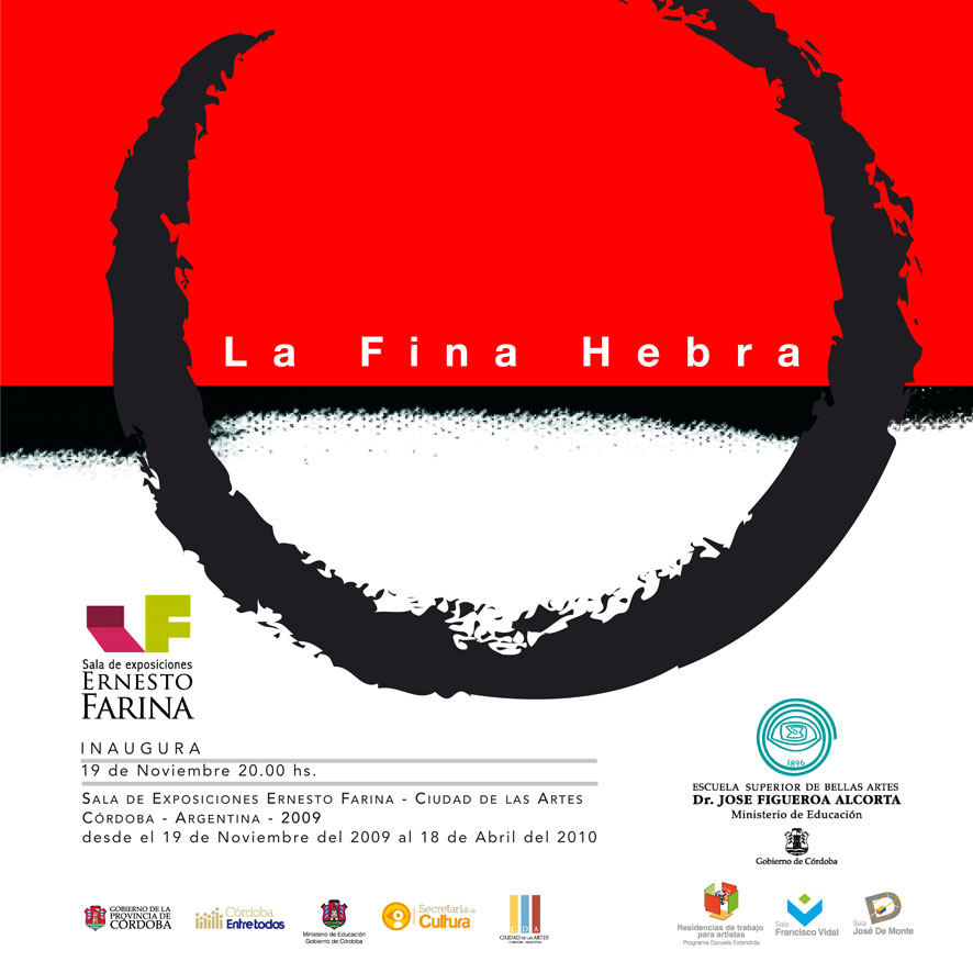 Invitacion a La Fina Hebra - Ciudad de las Artes